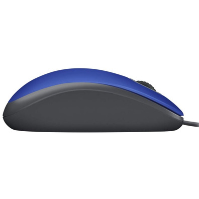 Ratón Logitech M110 Silent Mouse Azul 1000 DPI