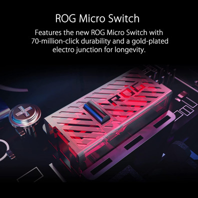 Ratón Óptico Wireless ASUS ROG Gladius III