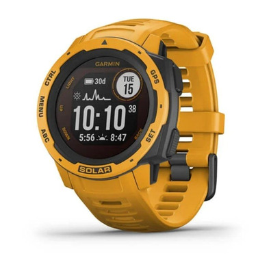 Sport Uhr Garmin Instinkt Solar Gelb