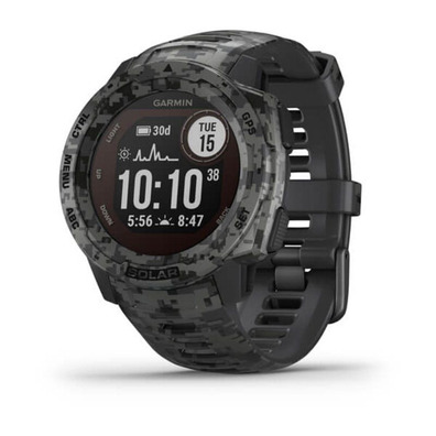 Sport Watch Garmin Instinct Solar Graphite Camo