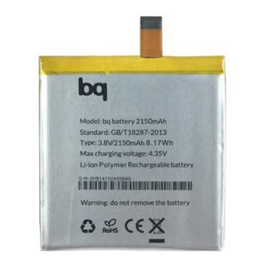 Battery Replacement (2150mAh) Bq Aquaris E4.5