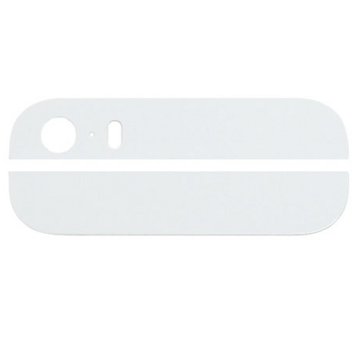 Top Bottom Glass for iphone 5S Weiss