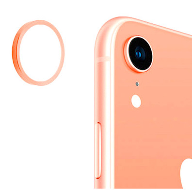 Abdeckung für Rückfahrkamera - iPhone XR Koralle