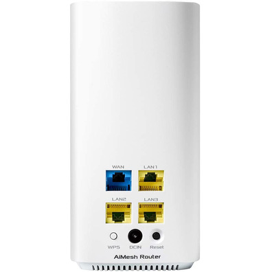 Router Wireless ASUS Zenwifi AC Mini CD6 Pack x2 Blanco AIMESH