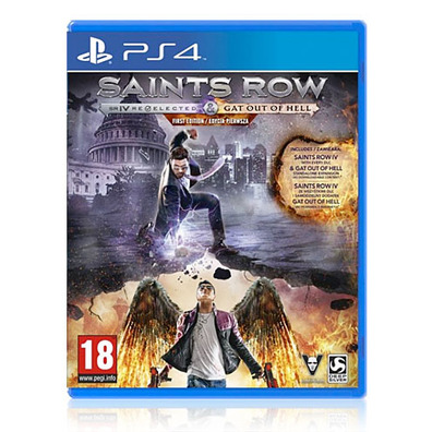 Saints Row: Re-Elected and Gat Out of Hell PS4