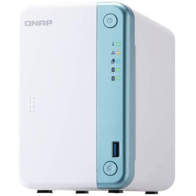 Servidor NAS Qnap Desktop 2BAY NAS 2GB RAM 1GbE