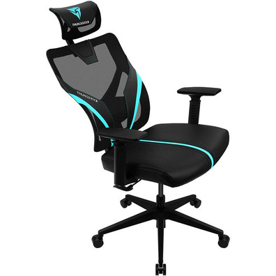 Silla Ergonómica Thunder X3 Yama 1 Negro/Cyan