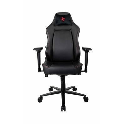 Silla Gaming Arozzi Primo PU Schwarz-Rotes Logo