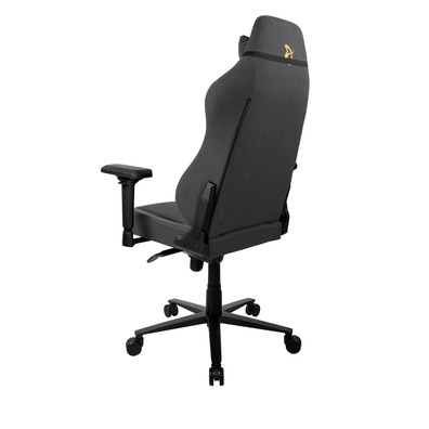 Silla Gaming Arozzi Primo Gewebe Schwarz-Gold Logo