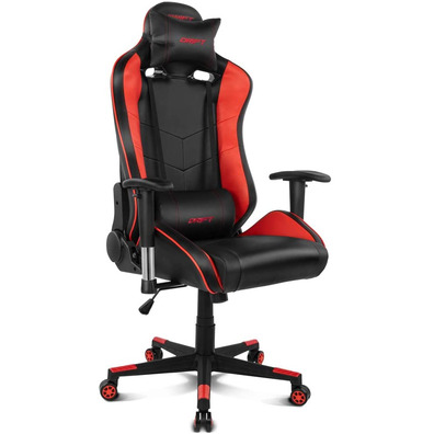 Stuhl-Gaming-Drift DR85BR Schwarz/Rot