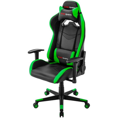 Silla Gaming Mars Gaming MGC3BG Verde/Negra