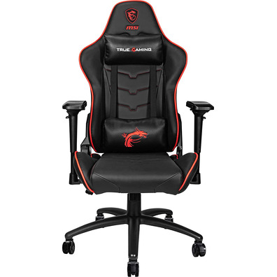 Silla Gaming MSI MAG CH120X Negro/Rojo