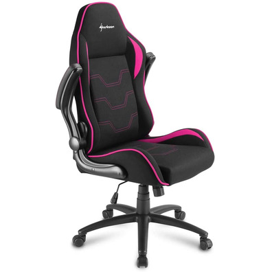 Silla Gaming Sharkoon Elbrus 1 Negro/Rosa 160G