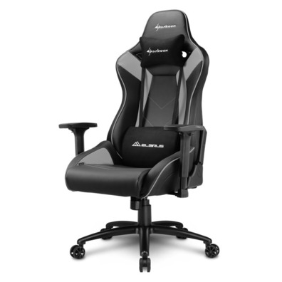 Stuhl-Gaming Sharkoon Elbrus 3 in Schwarz/Grau 160G