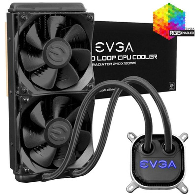 Sistema de Regekühlación Líquida EVGA CLC 240mm Intel/AMD