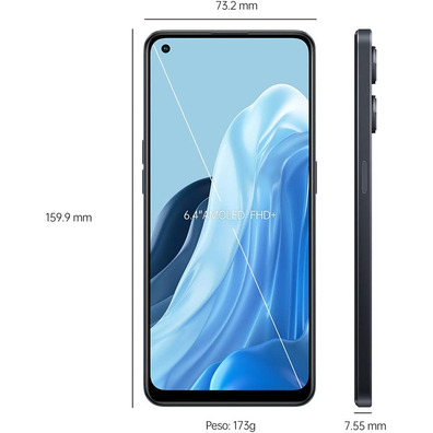 Smartphone Oppo Reno8 Lite 5G 8GB/128GB Cosmic Black