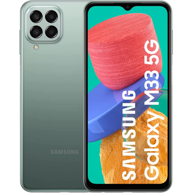 Smartphone Samsung Galaxy M33 6GB/128GB 6,6 '' 5G Verde