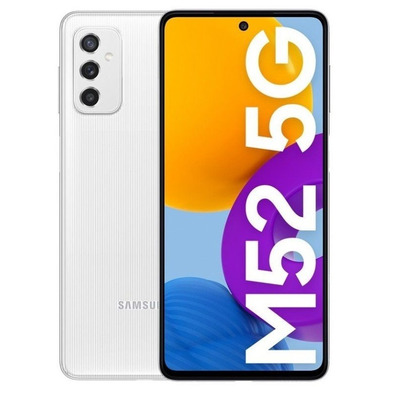 Smartphone Samsung Galaxy M52 6GB/128GB 6.7 " 5G Blanco