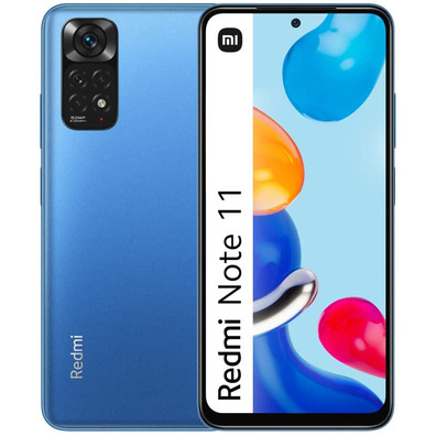 Smartphone Xiaomi Redmi Note 11 4GB/128GB Azul Ocaso