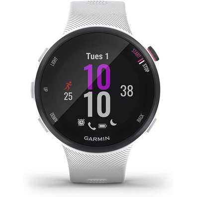 Smartwatch Garmin Sportuhr Forerunner 45S Weiß