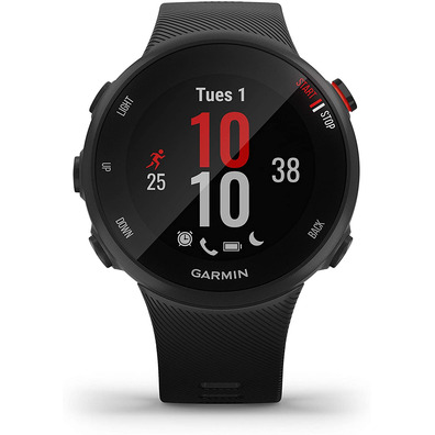 Smartwatch Garmin Sportuhr Forerunner 45S Schwarz