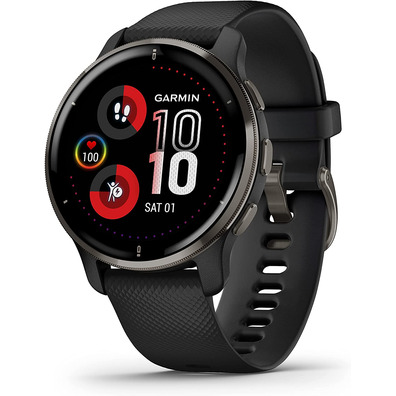 Smartwatch Garmin Venu 2 Plus GPS Negro Pizarra