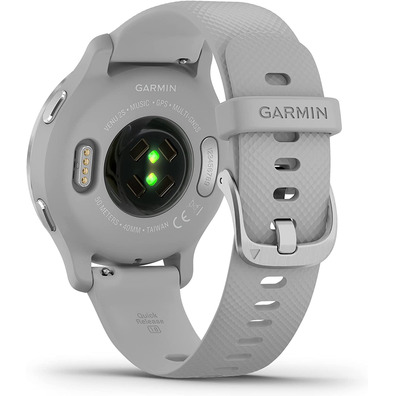 Smartwatch Garmin Venu 2S GPS Plata y Gris