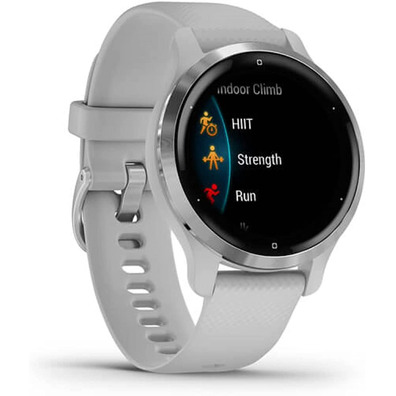 Smartwatch Garmin Venu 2S GPS Plata y Gris