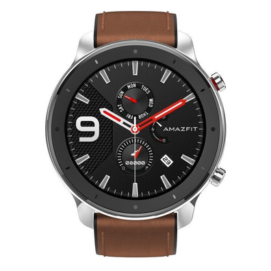 Smartwatch Huami Amazfit GTR 47mm Edelstahl BT5/Pulsmesser/GPS