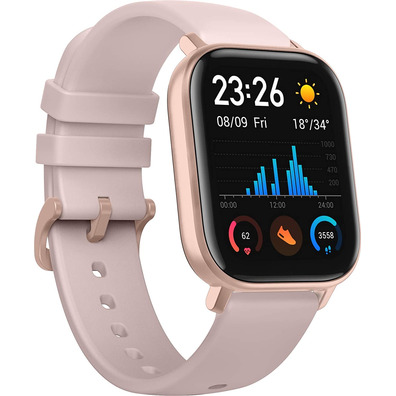 Smartwatch Huami Amazfit GTS Rose Pink 1.65"/BT5/Pulsmesser/GPS