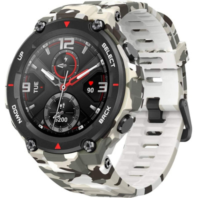 Smartwatch Huami Amazfit T-Rex Camo Grün 1.3"/BT/Pulsmesser/GPS