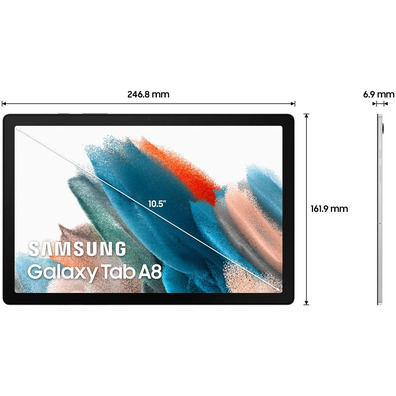 Tablet Samsung Galaxy Tab A8 10.5 '' 3GB/32GB 4G Plata