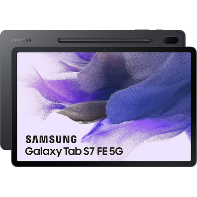 Tablet Samsung Galaxy Tab S7 FE 12.4 " 4GB/64GB 5G Negra