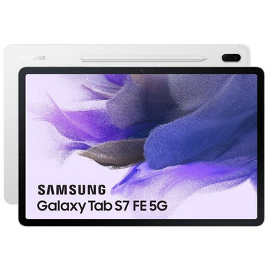 Tablet Samsung Galaxy Tab S7 FE 12.4 " 4GB/64GB 5G Plata