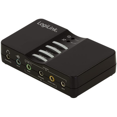 Tarjeta de Sonido Logilink 7.1 USB Box UA0099