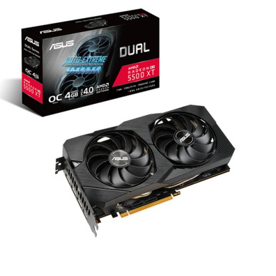 Tarjeta Gráfica ASUS Dual RX5500 XT OC EVO 4GB GDDR6