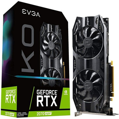 Tarjeta Gráfica EVGA Geforce RTX 2070 Super KO Gaming 8 GB GDDR6 1770 MHz