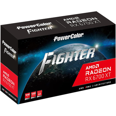 Tarjeta Gráfica Powercolor RX 6700XT Fighter 12GB GDDR6