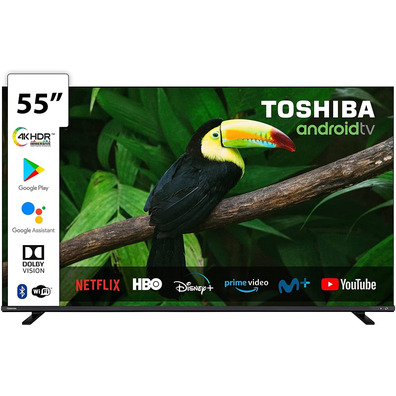 Televisión LED 55 '' Toshiba 55UA4C63DG Smart TV UHD 4K