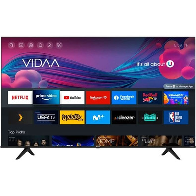 Televisión LED Hisense 58A6BG 58 '' Smart TV 4K UHD