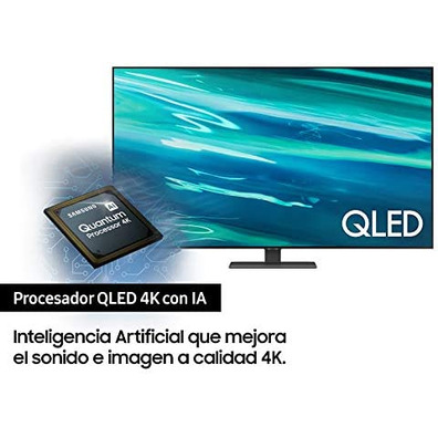 Televisión QLED 50 '' Samsung QE50Q80A Smart TV/4K UHD/Wifi