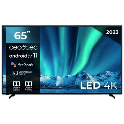 Televisor Cecotec Eine Serie ALU00165 65 " /Ultra HD 4K/Smart TV