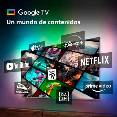 Televisor Philips 50pus8558 50 '' UHD 4K Ambilight Google TV