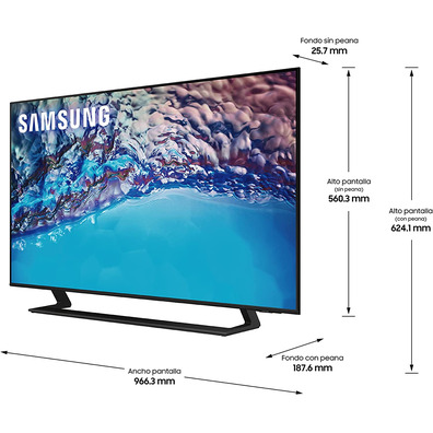 Televisor Samsung Crystal UHD UE43BU8500K 43 '' SmartTV/Wifi