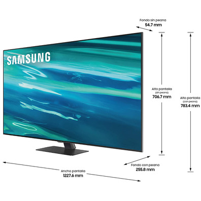 Televisor Samsung QE55Q80A 55 '' Ultra HD 4K/Smart TV/WiFi