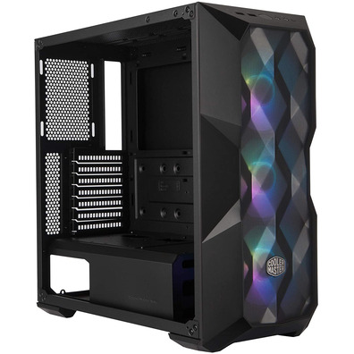 Torre E-ATX Coolermaster Masterbox TD500 Mesh Schwarz