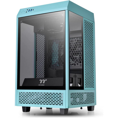 Torre M-ITX Thermaltake Der Turm 100 Turquesa