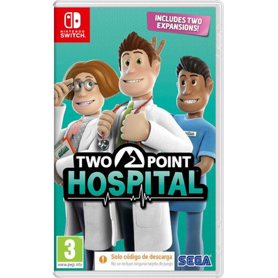 Zwei Point Hospital (Code in einem Box) Switch