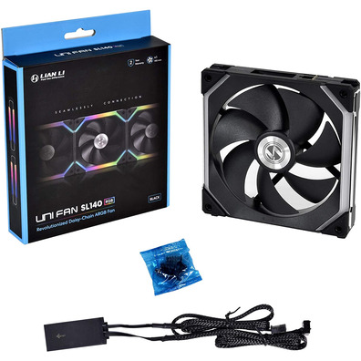 Ventilador Lian Li Uni SL140 140x140 Negro