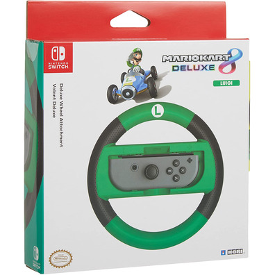 Volante Hori Mario Kart 8 Deluxe Luigi